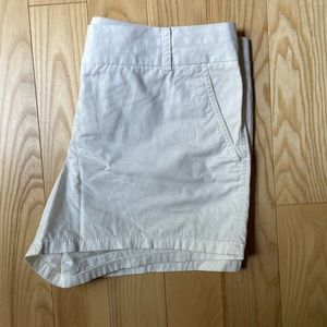 JCREW White Shorts